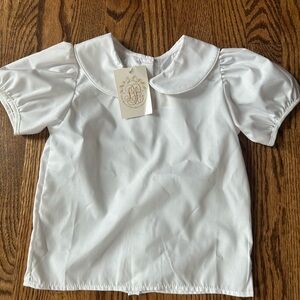 The Beaufort Bonnett Company Elegant White Kids Blouse